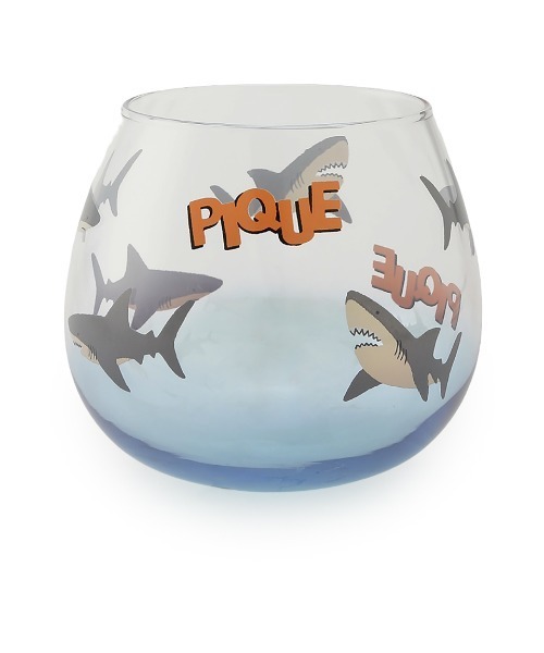 gelato pique（ジェラートピケ）の「シャーク柄グラス（グラス