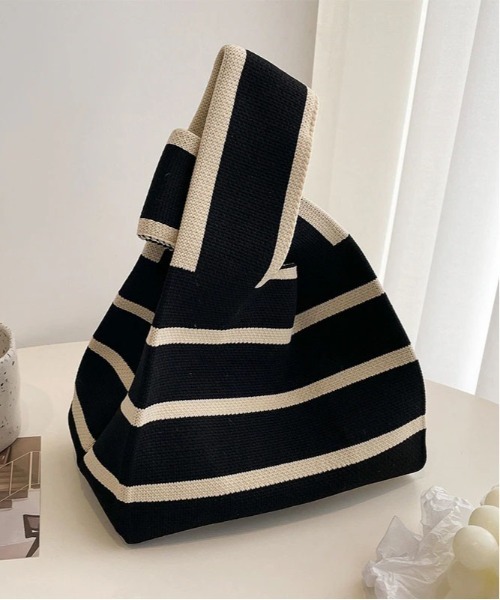 Port（ポート）の「2way ニット ミニ トートバッグ / かぎ針 編み