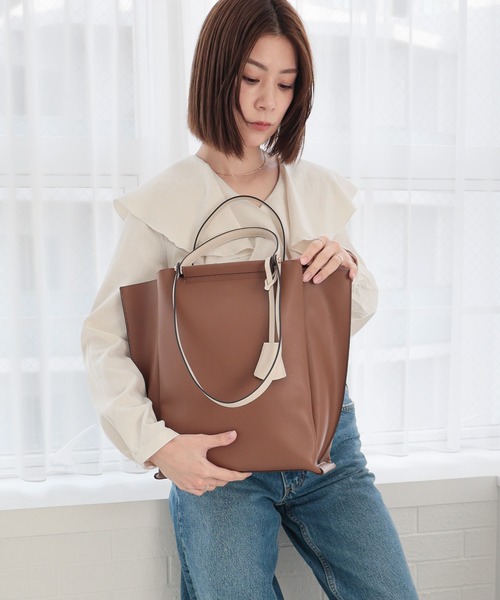 LILY / 縦型A4トートバッグ（トートバッグ）｜MIAN （ミアン）の