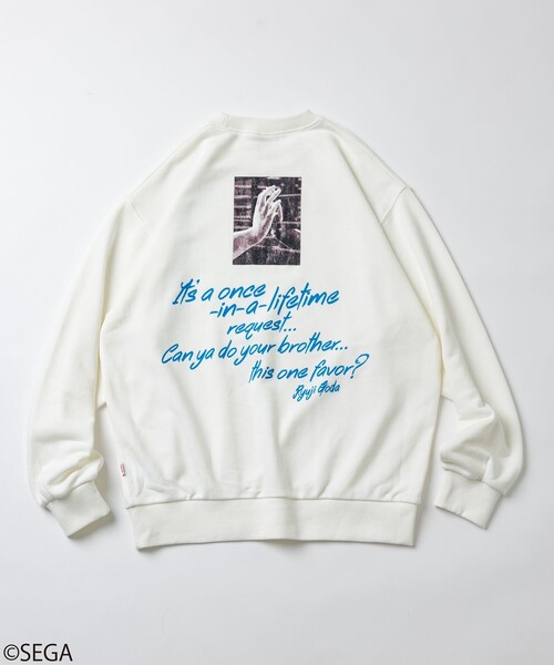 セール】別注 龍が如く/桐生一馬/クルーネックスウェット（スウェット