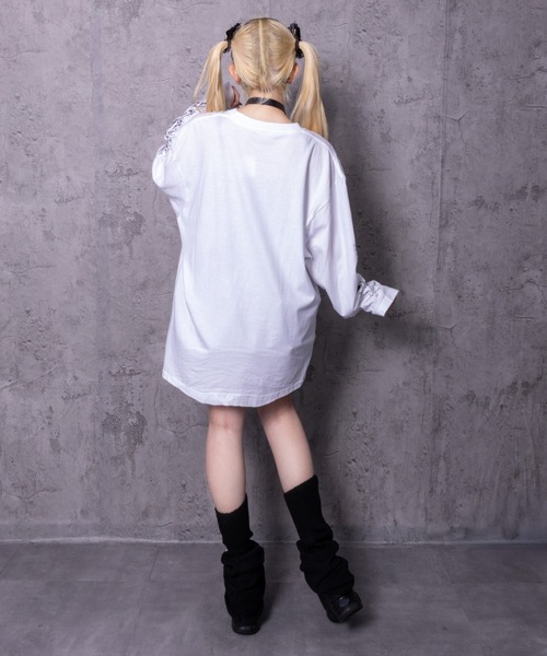 Dreaming DollプリントロングTシャツ（Tシャツ/カットソー）｜Amilige