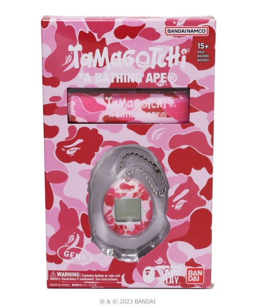 A BATHING APE（アベイシングエイプ）の「BAPE X TAMAGOTCHI ABC CAMO