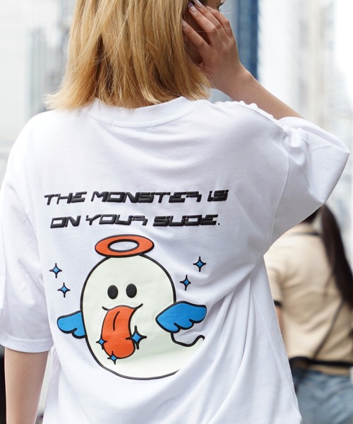 セール】【unisex】GHOST アソートグラフィック Tシャツ / おばけ T