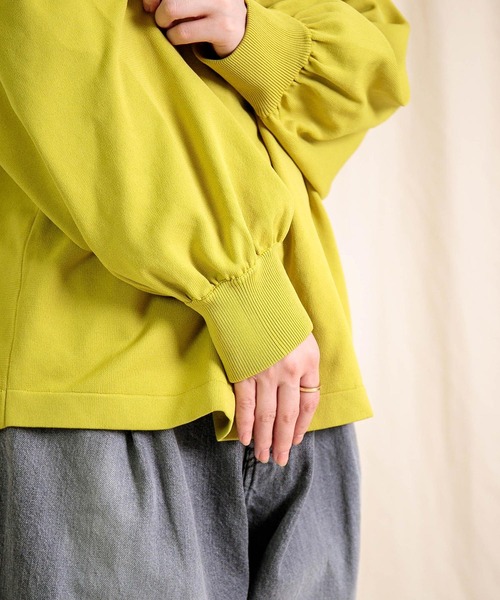 Brocante / ブロカント] ハイゲージニット クロープルオーバー