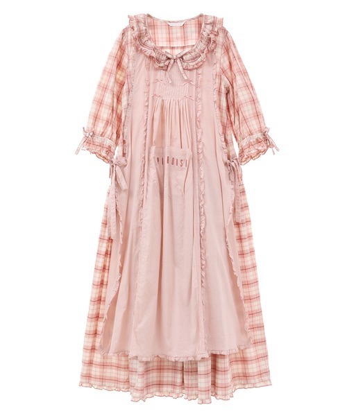 PINK HOUSE（ピンクハウス）の「エプロン付きオリジナルチェック