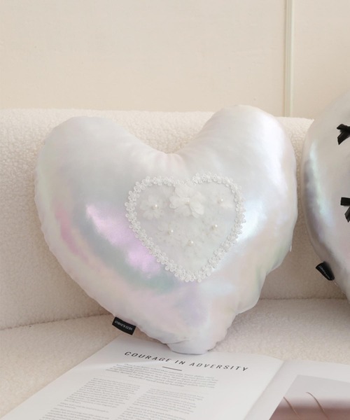 セール】ハート型クッション（クッション/クッションカバー）｜aimoha