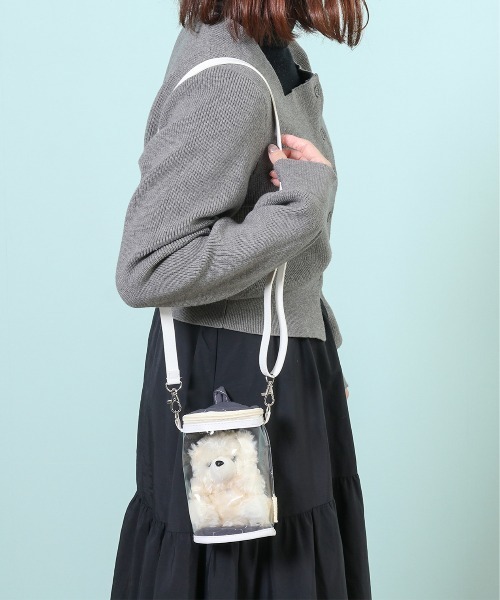 セール】推し活 ぬいぐるみクリアバッグ（その他雑貨）｜emesuelee