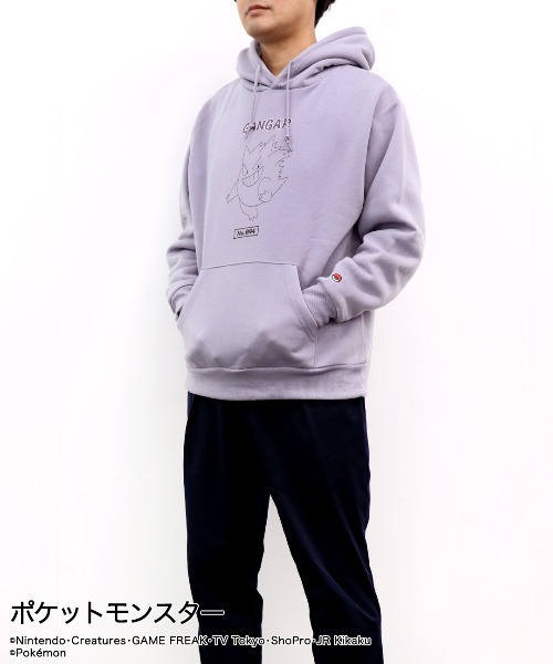 ポケットモンスター」ポケモン ゲンガー パーカー (フード付き