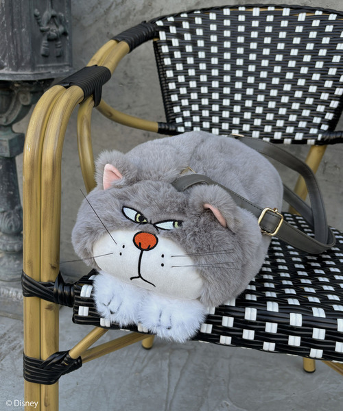 Disney】シンデレラ/ルシファー/ぬいぐるみショルダーバッグ