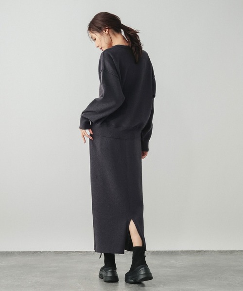 クルーZIPカーディガン＊スカートセット/601262（ワンピース）｜GLOBAL