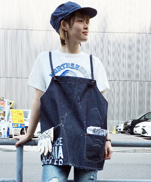 OLD BETTY'S（オールドベティーズ）の「11oz Denim Remake Apron/11