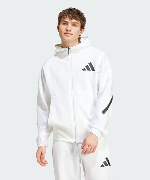 Z.N.E. フルジップ フード付きトラックジャケット / アディダス adidas