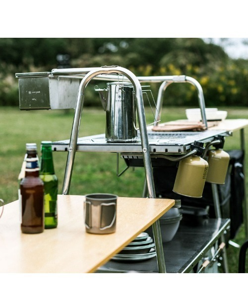 ステンレスキッチンテーブル（アウトドアグッズ）｜Snow Peak