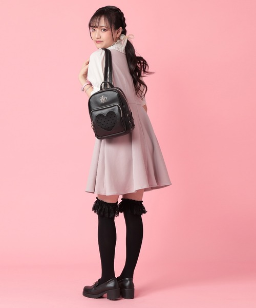 SecretDoor（シークレットドア）の「リュックサック ハート シースルー