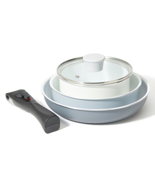 Francfranc（フランフラン）の「GO TABLE 鍋・フライパン5点セット