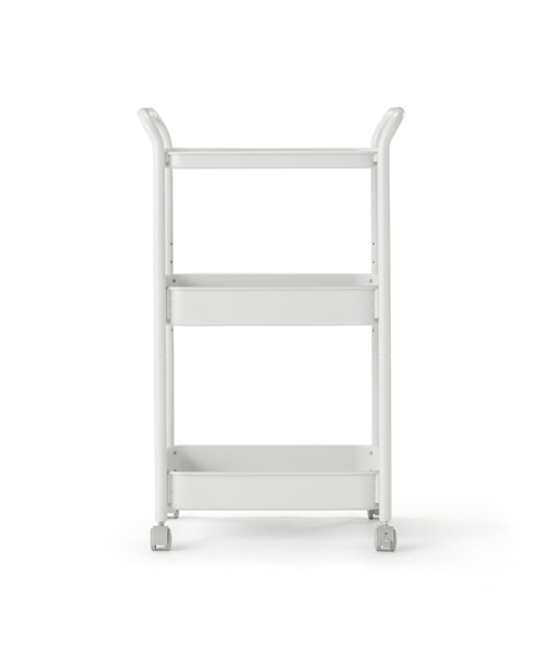 スチールパイプワゴンラック 3段（家具）｜無印良品（ムジルシリョウ