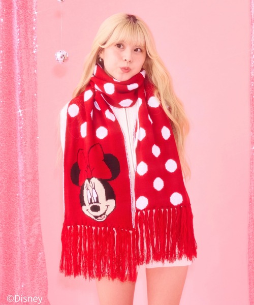 セール】ミッキーマウス＆ミニーマウス / マフラー（マフラー