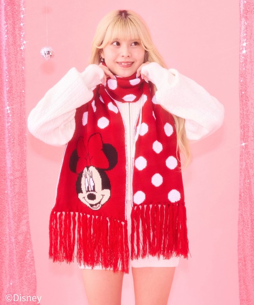 セール】ミッキーマウス＆ミニーマウス / マフラー（マフラー