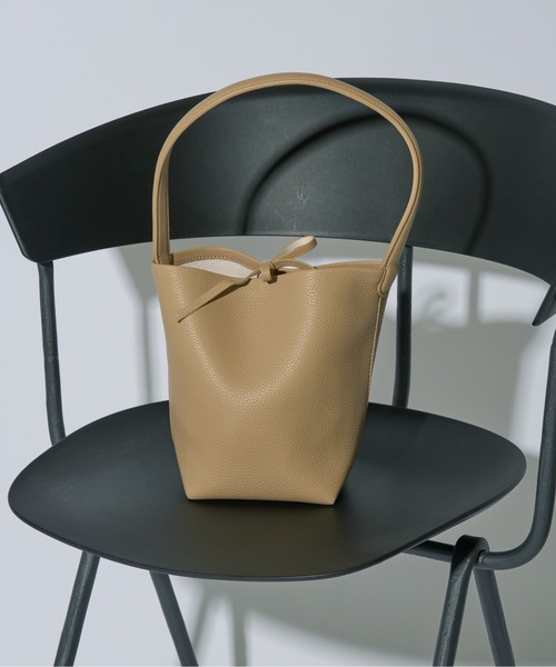 セール】【SETUP7】巾着付き バケツ型トートバッグ KNF（トートバッグ