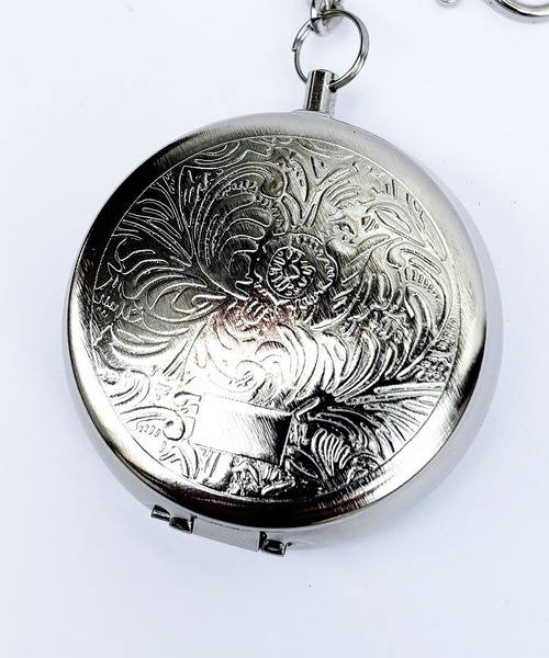 セール】ポータブル シルバー ミニ アッシュトレイ 【 携帯 灰皿