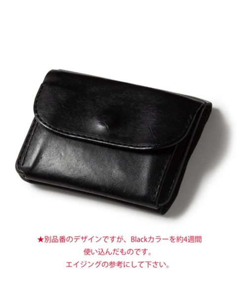MR.OLIVE ミスターオリーブ / E.O.I / PUEBLO LEATHER NEAT WALLET