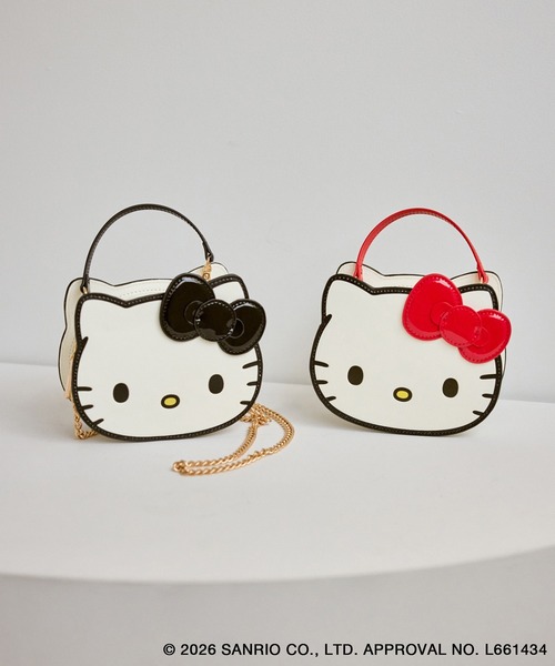 ROPE' PICNIC×ハローキティ】2WAYストラップ付きミニショルダーバッグ