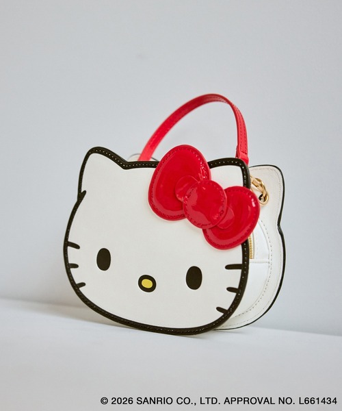 ROPE' PICNIC×ハローキティ】2WAYストラップ付きミニショルダーバッグ