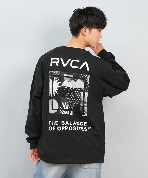 ムラサキスポーツ限定】RVCA/ルーカ ロンTee/長袖Tシャツ ボックスロゴ