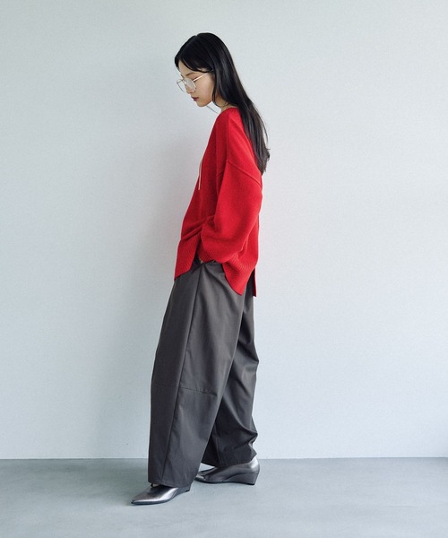 セール】7ゲージVネックプルオーバー 133269（ニット/セーター