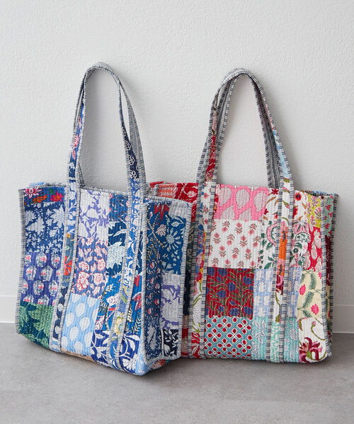 新色登場！】【India series】パッチワークトートバッグ（ショルダー