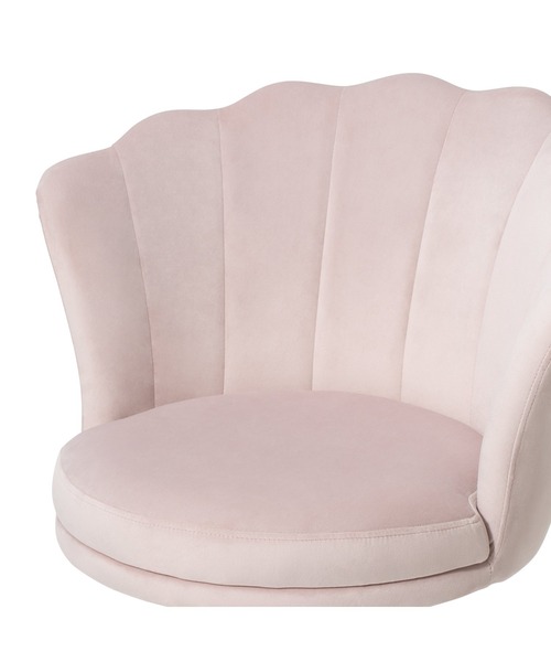 シェル デスクチェア ピンク（家具）｜Francfranc（フランフラン）の