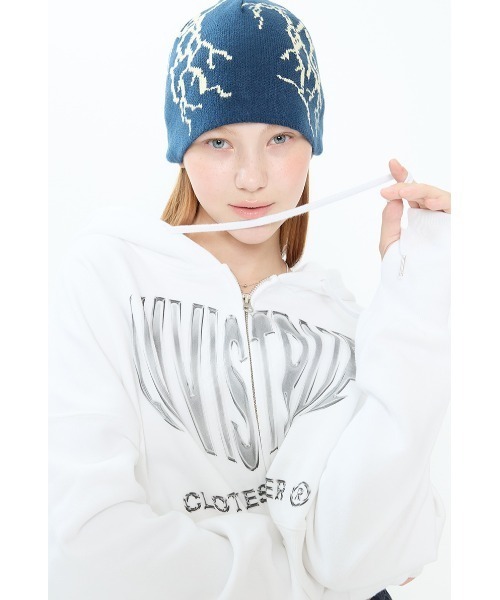 A'GEM/9 × .kom 『LUV IS TRUE/ラブ イズ トゥルー』2-WAY CROP HOOD