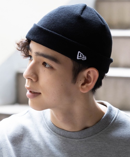 ニューエラ ニット帽 ショート無地 ONSPOTZ別注（ニットキャップ