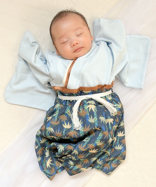 セール】2WAY 和柄 袴ロンパース [ひな祭り] [誕生日 記念日 お