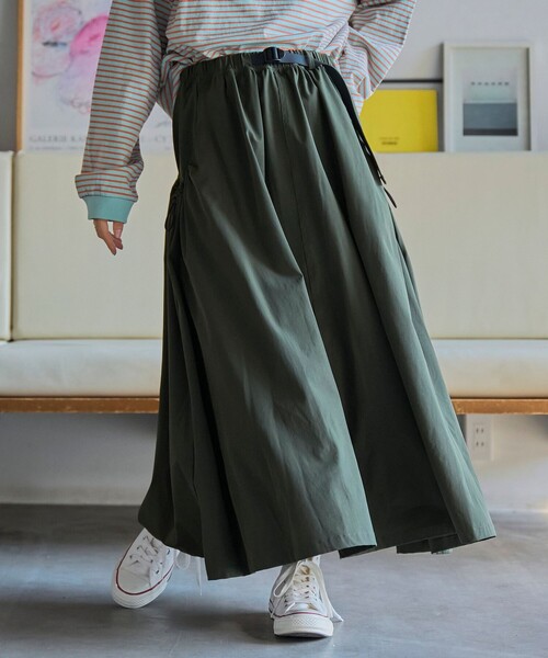 セール】【C.mt】ドロストポケットギャザースカート（スカート）｜coen