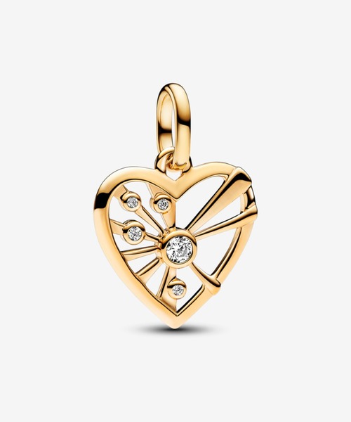 セール】ハート＆レイズ メダリオン チャーム（チャーム）｜Pandora
