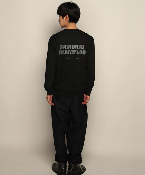 SAMURAI CHAMPLOO】サムライチャンプルー ゲームコック クルーネック