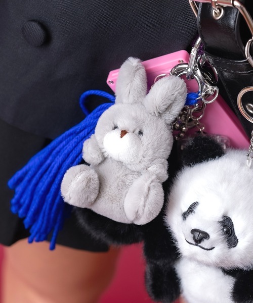 セール】an meets zakka ぬいぐるみキーリング（キーホルダー）｜an