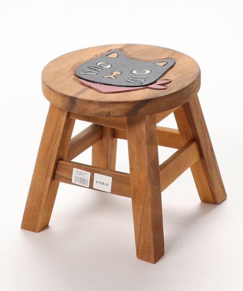 ウッドスツール スツール ミニチェア 踏み台 イス 椅子 WOOD STOOL TCI