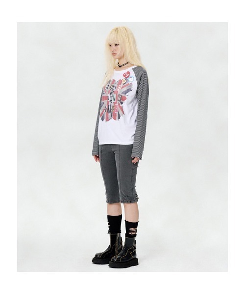 A'GEM/9 × .kom 『runningHIGH/ランニングハイ』 UNION JACK L/S TEE