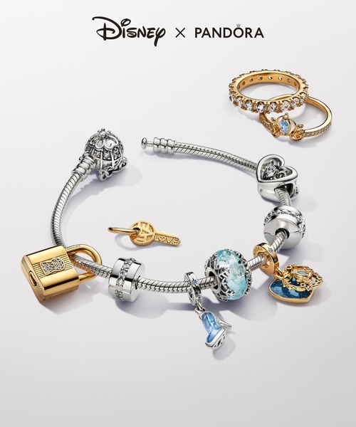 ディズニー シンデレラ ガラスの靴 ダングル チャーム（チャーム