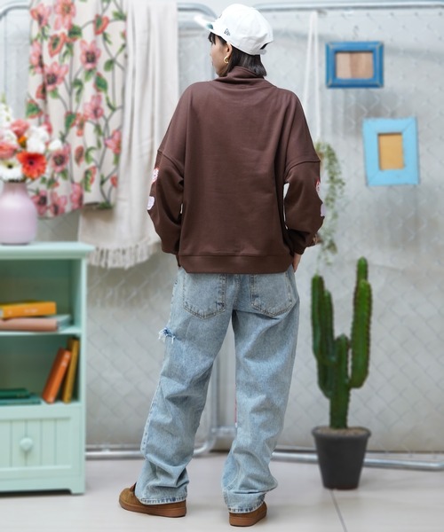 セール】【ムラサキスポーツ別注】LOVE BOAT/ラブボート ハーフジップ