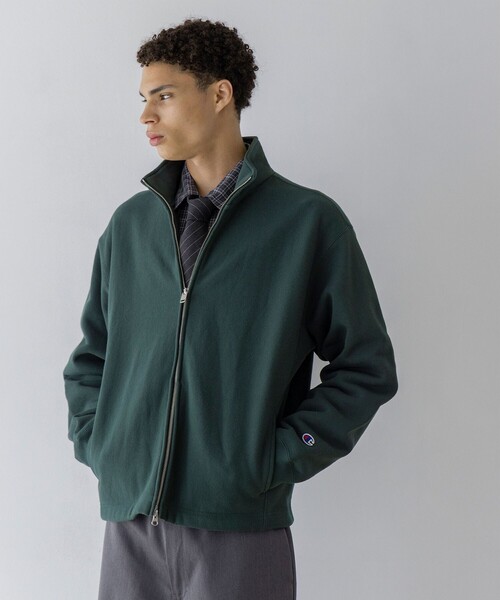 セール】＜Champion × monkey time＞スタンドネック ジップ ジャケット