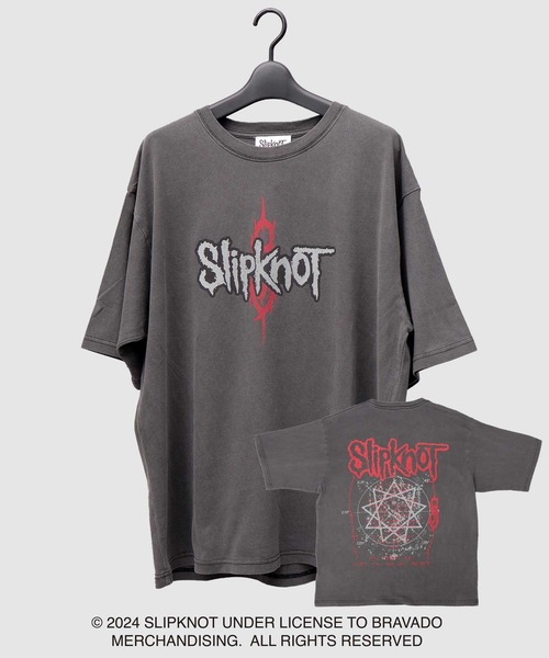 Slipknot（スリップノット） 古着風 バンドTシャツ ビッグシルエット