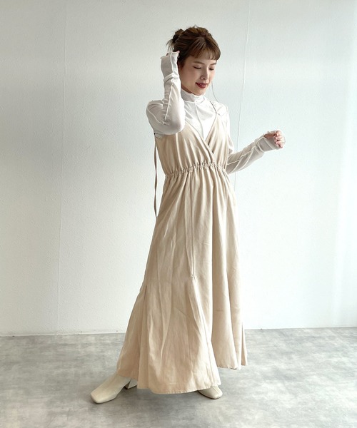 w closet（ダブルクローゼット）の「【2WAY】マーメイド切替キャミ