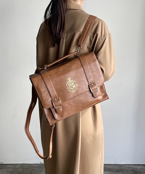 FLAPPER:HarryPotter ハリー・ポッター ホグワーツロゴサッチェル