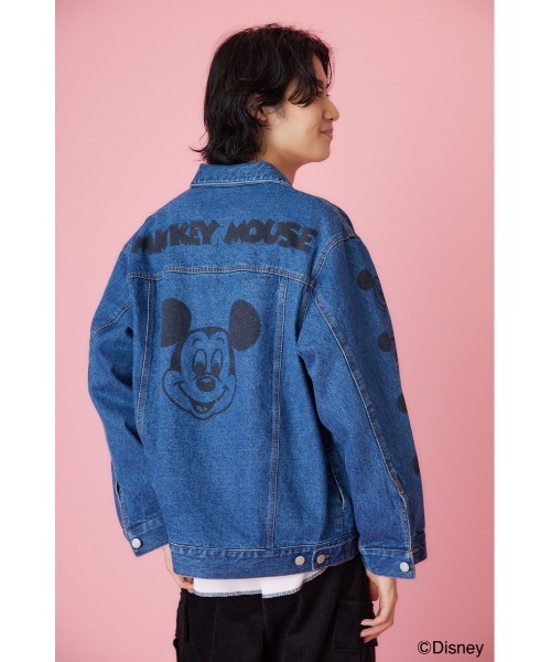 ミッキー＆ミニー)デニムジャケット（デニムジャケット）｜RODEO
