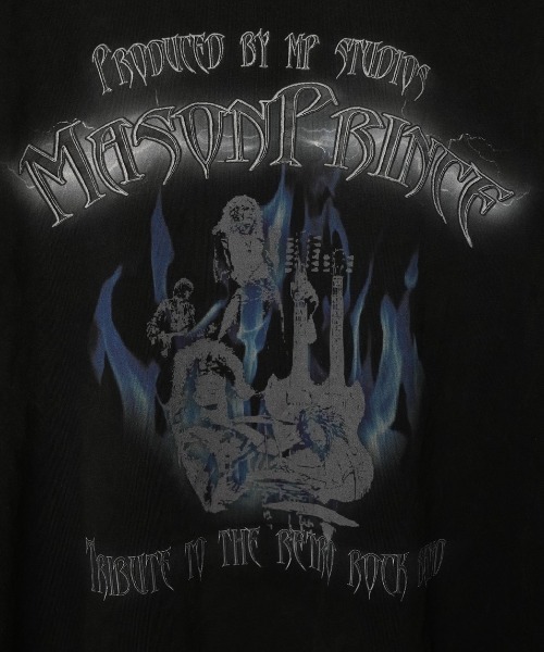 セール】ビッグシルエットヴィンテージ加工MPオリジナルバンドツアー