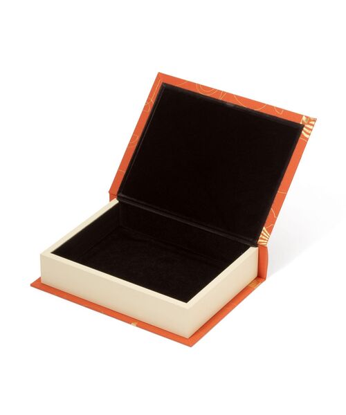 ブックボックス オブジェ M オレンジ（収納グッズ）｜Francfranc