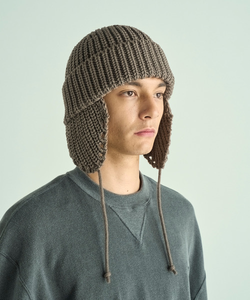 セール】VICTIM ヴィクティム / ×CA4LA EAR FLAP KNIT CAP カシラ